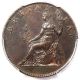 1820 Greece Ionian Islands 2 Lepta Lion Coin (2l) - Pcgs Au58 / Near Unc - Rare Europe photo 1