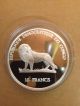 2000 1 Oz Silver Coin 10 Francs Republique Democratique Du Congo Panama Canal Africa photo 5