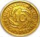Germany - German 3rd Reich (wheat) - German 1936d 10 Reichspfennig Coin - Rare Germany photo 1