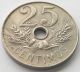 Spain,  Coin,  25 Centimos 1927 Pc - S,  High Catalog’s Price In This,  Unc Europe photo 1
