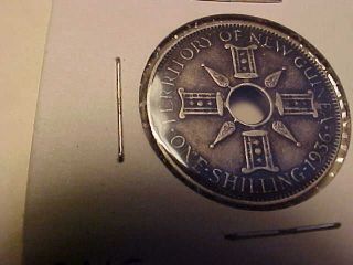 Guinea Silver 1 Shilling 1936 photo
