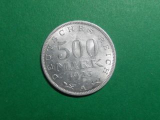 Germany - 500 Marks - 1923a - Uncirculated Aluminum photo