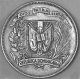 Dominican Republic 1961 Silver 1/2 Peso - - - Final Year For Type - - - North & Central America photo 1