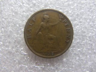 Great Britain 1930 Large Half Penny,  Heritage Gift Item photo