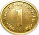 Germany - German 3rd Reich - German 1940a Reichspfennig Coin - Actual Ww2 Relic Germany photo 1