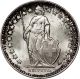 1946 B Switzerland 1/2 Franc Silver Coin Choice Bu Europe photo 1