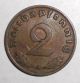 1937 - A Germany,  Wwii Third Reich,  2 Reichspfennig,  Eagle With Swastika Coin Coins: World photo 1