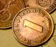 German World War 2 Era Nazi Coin.  1 Pfennig Third Reich.  Large Swastika.  Wwii Germany photo 1