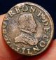 Old Canadian Treasure Coin 1600 ' S France Double Tournois (fr26) Europe photo 1