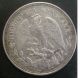1902 - Mo A.  M.  1 Peso Silver Coin Mexico City 