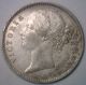 1840 Silver British East India Company Victoria Rupee Coin Yg Details India photo 1