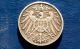 Silver 1906 - F Germany Empire Wilhelm I Mark Km 14 Imperial Eagle 1174 Germany photo 1