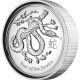 2013 Australian 1oz Silver Coin Year Of The Snake High Relief Coin Perth Australia photo 1