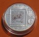 Silver Coin Poland - 450 Years Polish Postal Service Ag Europe photo 1