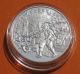 Silver Coin Poland - 450 Years Polish Postal Service Ag Europe photo 2