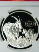 2015 Tokelau $5 Lunar Year Of The Goat 1oz Proof Silver Coin Ngc Pf70 Uc Er Australia & Oceania photo 1