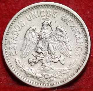 1912 Mexico Small Mark 5 Centavos Foreign Coin S/h photo