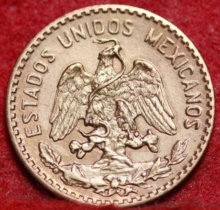 1915 Mexico 2 Centavos Foreign Coin S/h photo
