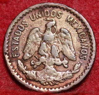 1924/3 Mexico 1 Centavo Foreign Coin S/h photo