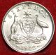 1942 - D Australia 6 Pence Silver Foreign Coin S/h Australia photo 1