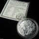 2012 Rwanda Rhino Proof 1 Oz Silver African Wildlife Coin & Box Only 1000 Minted Africa photo 1