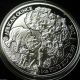 2012 Rwanda Rhino Proof 1 Oz Silver African Wildlife Coin & Box Only 1000 Minted Africa photo 2