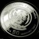 2012 Rwanda Rhino Proof 1 Oz Silver African Wildlife Coin & Box Only 1000 Minted Africa photo 5