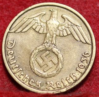 1936 - D Germany 5 Pfennig Foreign Coin S/h photo