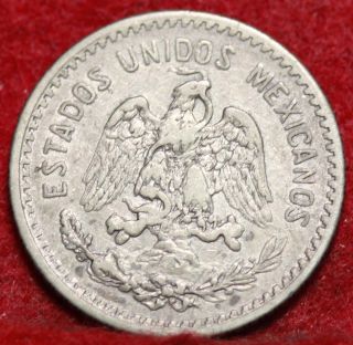1910/00 Mexico 10 Centavos Silver Foreign Coin S/h photo