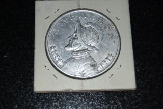 Panama Balboa Silver Coin - 1934 photo