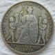 1841 German Wurttemberg Gulden 25th Anniversary Of Reign Germany photo 1