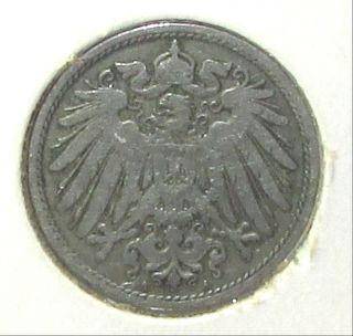 1900 - A German Empire Reich 10 Pfennig Germany Coin Deutsches Eagle photo