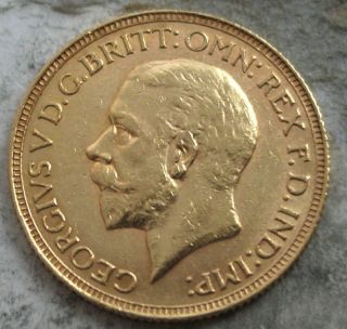 1929 - Sa South Africa Gold Soveriegn photo