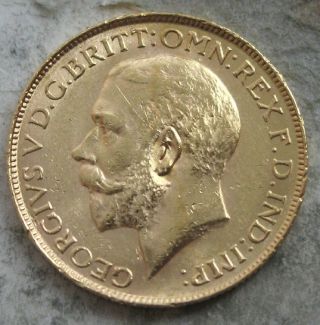 1926 - Sa South Africa Gold Soveriegn.  Ch/gem Bu photo