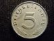 1942 - German - Ww2 - 5 - Reichspfennig - Germany - Nazi Coin - Swastika - World - Ab - 10 - Cent Germany photo 1