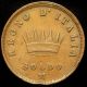 Italian States/kingdom Of Napoleon Copper Soldo 1813 Rim Bumps/extremely Fine Italy, San Marino, Vatican photo 1