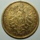 1873 German States - Prussia 10 Marks Gold Germany photo 3