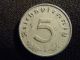 1940 - German - Ww2 - 5 - Reichspfennig - Germany - Nazi Coin - Swastika - World - 32 - Y - Cent Germany photo 1