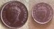 King George Vi 1/12 & Quarter Anna Coin Reddish Brown - 1939 India photo 1