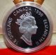 1998 Royal Canadian $15 Lunar Coin Year Of The Tiger Complete Box & Coins: Canada photo 2