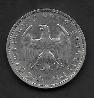 Third Reich Nazi Germany 1934 - J 1 - Reichsmark In Very Fine Km - 78 photo