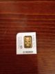1 Gram Pamp Suisse Gold Bar 999.  9 Fine (in Assay) Gold photo 2