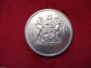 1969 Silver Rand South Africa In S.  A.  M Box photo