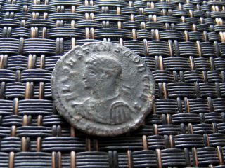 Roman Empire - Constans 337 - 350 Ad Follis Roman Legions Ancient Roman Coin photo
