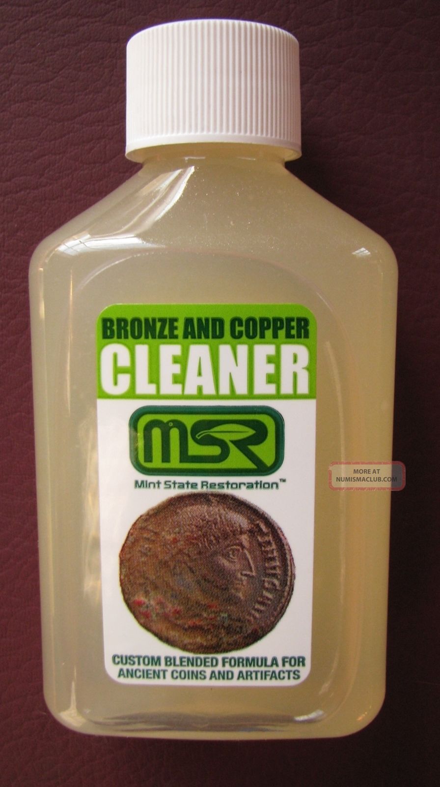 4 Oz. State Restoration W Basket Coin & Artifact Ancient Bronze Cleaner