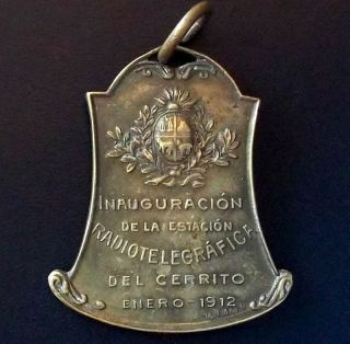 Uruguay 1912 Inauguration Of Radiotelegraph Station 