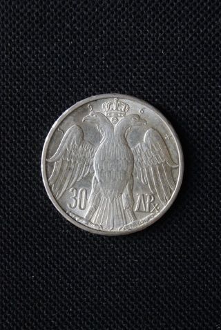 Greece 30 Dhrahmes 1964 Silver Coin Vf - Extra Fine Conditions photo