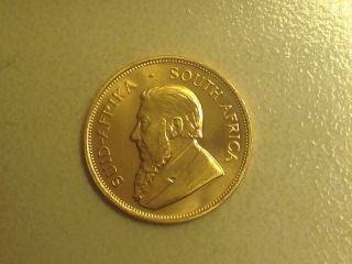 1980 1oz.  Gold South African Krugerrand Uncirculated Proof. photo