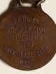 1927 Salt Lake City,  Utah Convention Badge International Municipal Electricians Exonumia photo 2