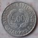 1952 Helsinki Finnish Olympic Silver Coin 500 Markkaa Mk Xv Europe photo 1